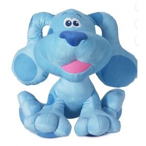 Blues Clues Dog Puppy Stuffed Animal Toy Cuddle Pillow Pal Large 15" Plush‎
